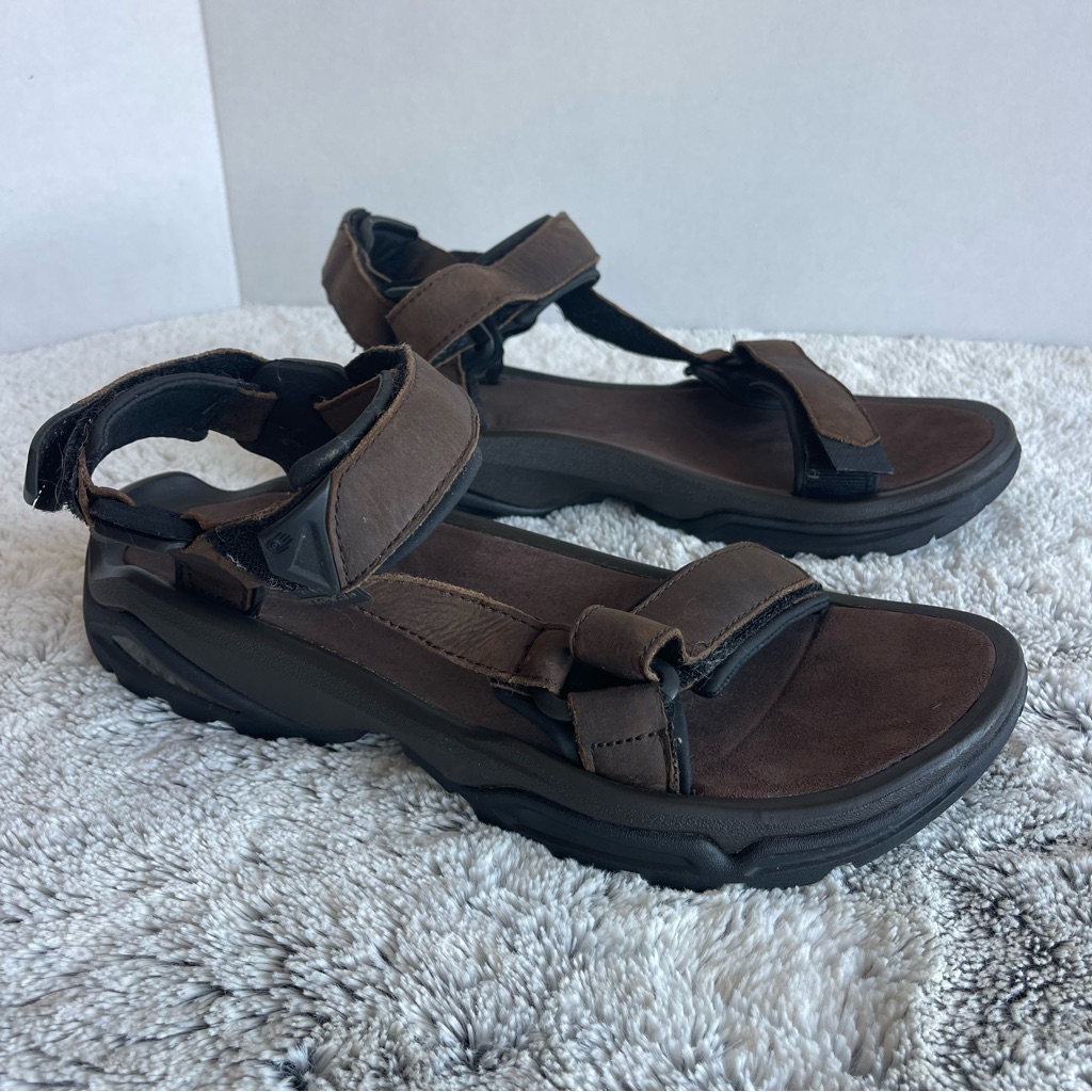 Men's Terra Fi 5 Universal Leather Hiking Sandal Size 10.5